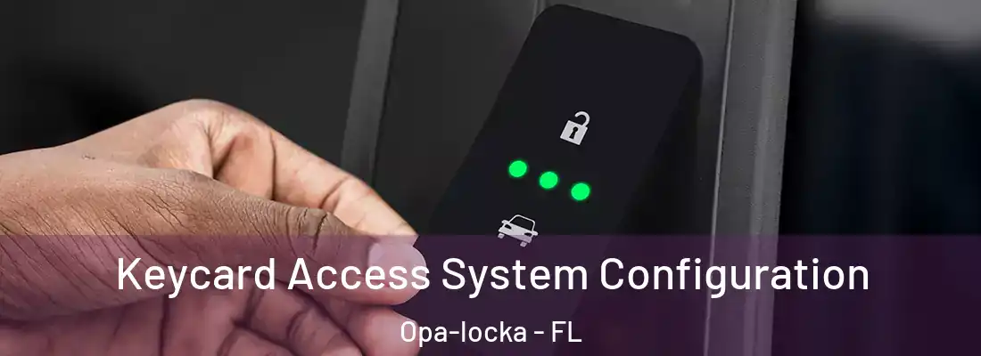 Keycard Access System Configuration Opa-locka - FL