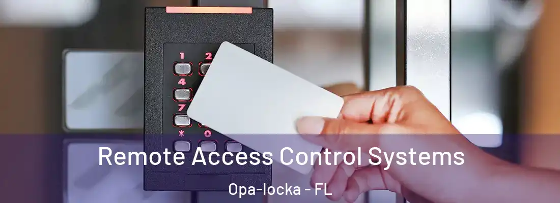 Remote Access Control Systems Opa-locka - FL