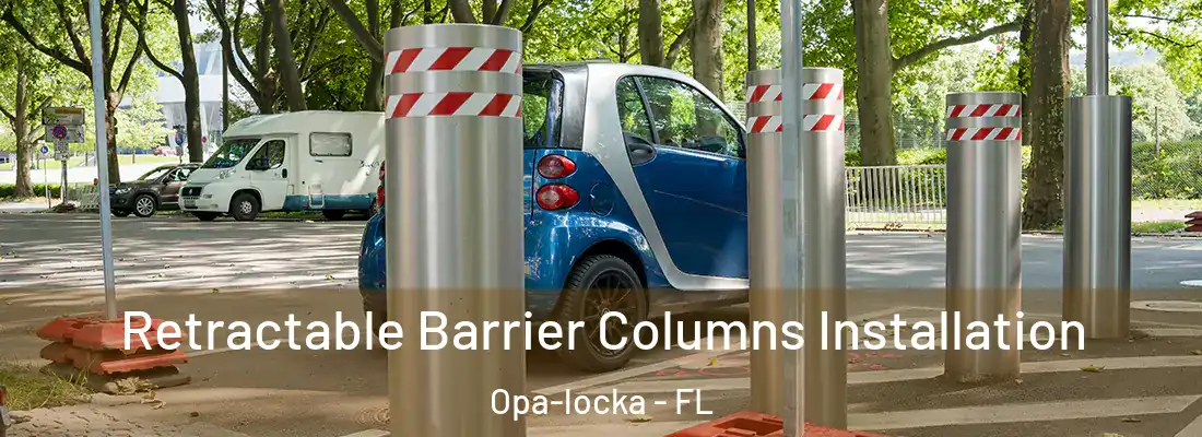 Retractable Barrier Columns Installation Opa-locka - FL