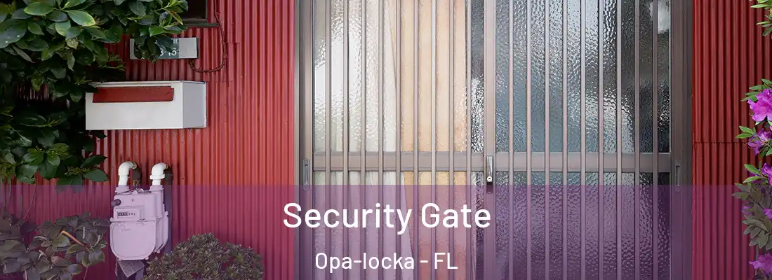 Security Gate Opa-locka - FL
